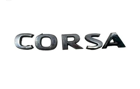 Opel Corsa E Manufacturers badge/model letters 