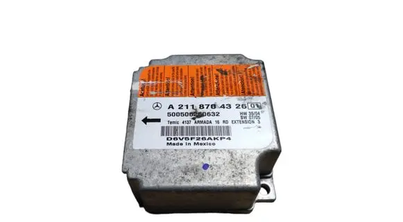 Mercedes-Benz E W211 Airbag control unit/module A2118704326 500506360632