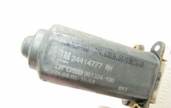 Opel Signum Rear door window regulator motor 24414777