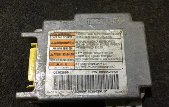 Opel Frontera B Airbag control unit/module 8093526892 09352689