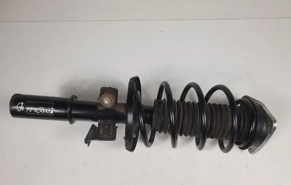 Front shock absorber with coil spring