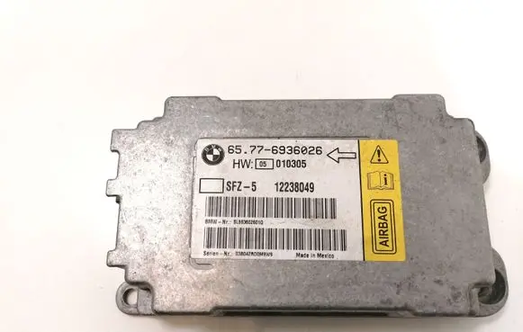 BMW 5 E60 E61 Airbag control unit/module 65776936026 12238049