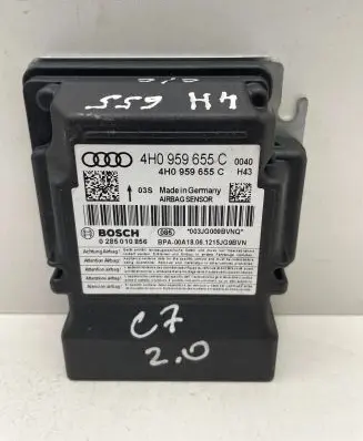 Audi A6 S6 C7 4G Airbag control unit/module 4H0959655C 0285010856