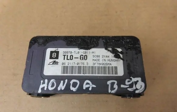 Honda Accord ESP acceleration yaw rate sensor 39970tl0g011m1