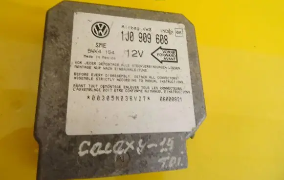 Ford Galaxy Airbag control unit/module 1J0909608 5WK4154