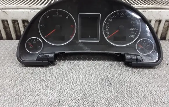 Audi A4 S4 B7 8E 8H Speedometer (instrument cluster) 0263626211
