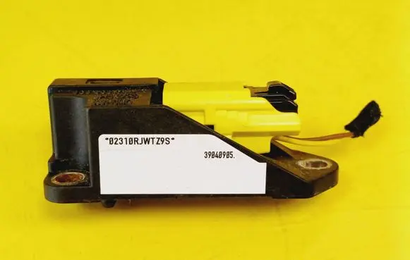 Airbag deployment crash/impact sensor