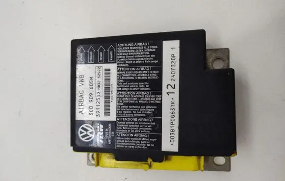 Volkswagen PASSAT B6 Airbag control unit/module 3C0909605M