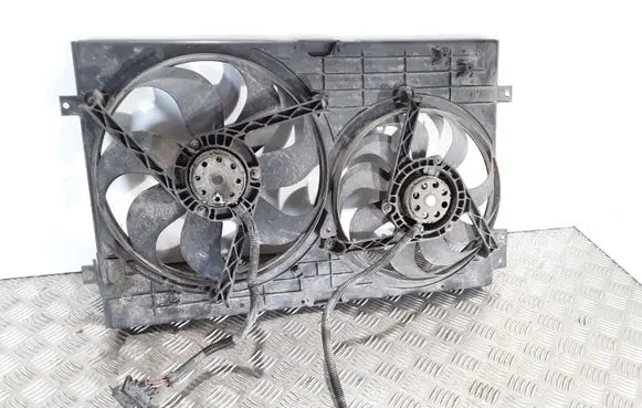 Audi A3 S3 8L Radiator cooling fan shroud 1J0121207M
