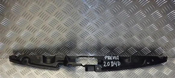 Engine bonnet/hood lock trim molding