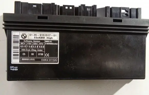 BMW 5 E60 E61 Comfort/convenience module 9151517