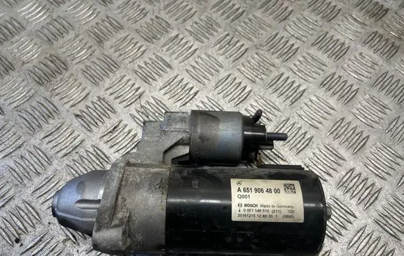 Mercedes-Benz C W205 Starter motor A6519064800