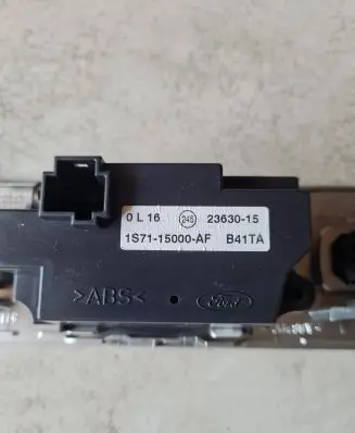 Ford Mondeo Mk III Hazard light switch 4S71F044K08 1S7115000AF