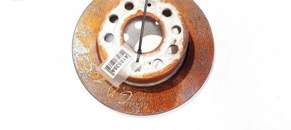 Volkswagen Golf Plus Rear brake disc neventiliuojamas