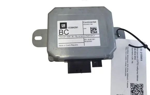 Opel Astra J GPS navigation control unit/module 13384291 42451561