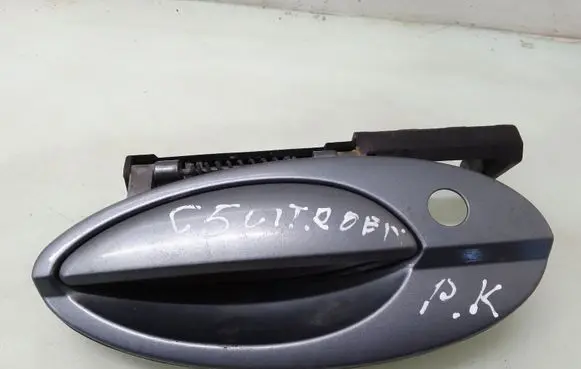 Citroen C5 Front door exterior handle 9634766077