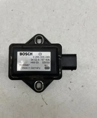 BMW 7 E65 E66 ESP acceleration yaw rate sensor 0265005249 0020987 34526757406