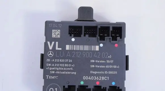Mercedes-Benz E W212 Door control unit/module A2129004202