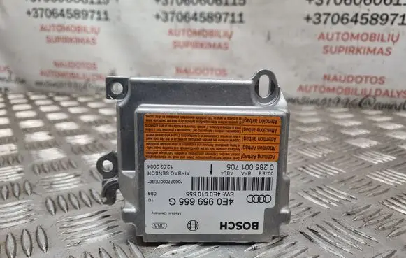 Audi A8 S8 D3 4E Airbag control unit/module 4E0959655G