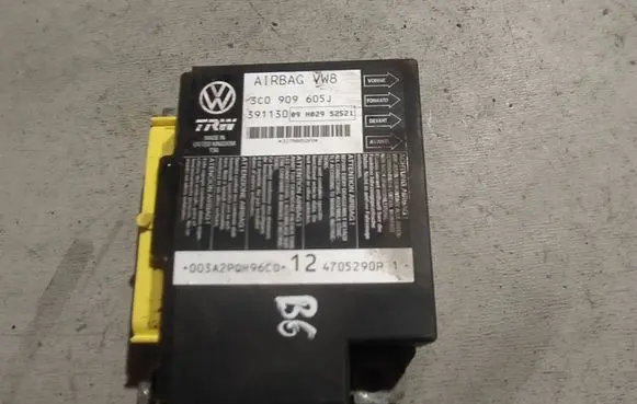 Volkswagen PASSAT B6 Airbag control unit/module 3C0909605J