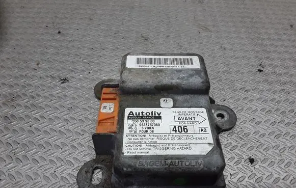 Peugeot 406 Airbag control unit/module 550539600 9628757080
