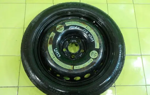 Mercedes-Benz CLK A209 C209 R17 spare wheel 5X112