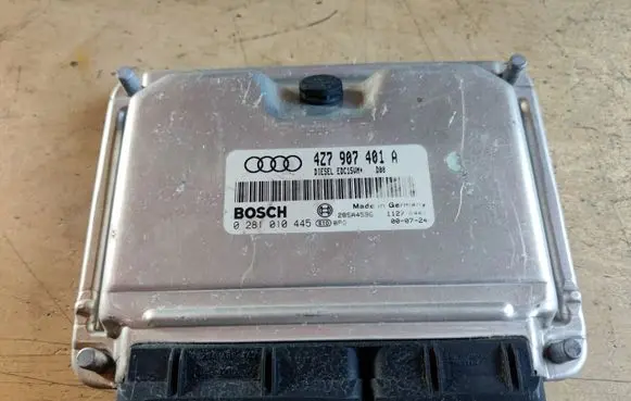 Audi A6 S6 C5 4B Engine control unit/module 0281010445 4Z7907401A