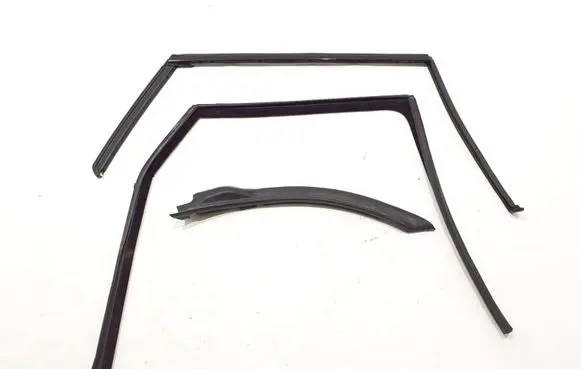Rubber seal rear door