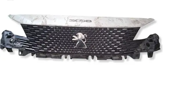 Peugeot 3008 II Front bumper upper radiator grill 9836828477