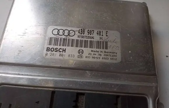 Audi A6 S6 C5 4B Engine control unit/module 4B0907401E 28RTE220 0281001833