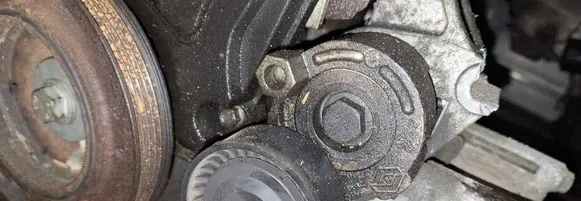 Generator/alternator belt tensioner