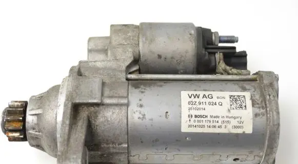 Audi A3 S3 8V Starter motor 02Z911024Q