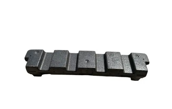 Front bumper foam support bar