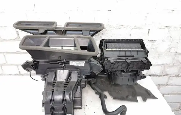 Interior heater climate box assembly