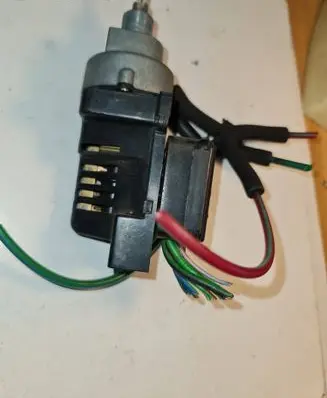 Mercedes-Benz S W126 Interior fan control switch 1268200110