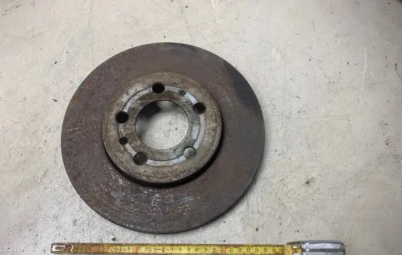 Front brake disc