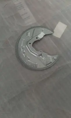 Peugeot 807 Rear brake disc plate dust cover 4209c8