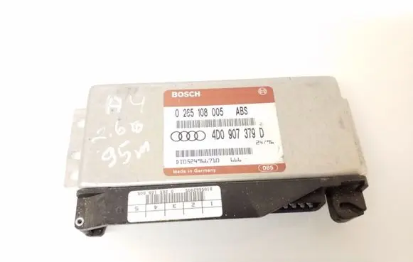 Audi A4 S4 B5 8D ABS control unit/module 0265108005ABS 4D0907379D