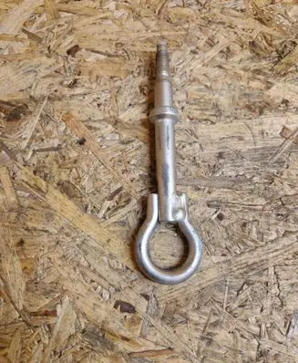 Towing hook eye