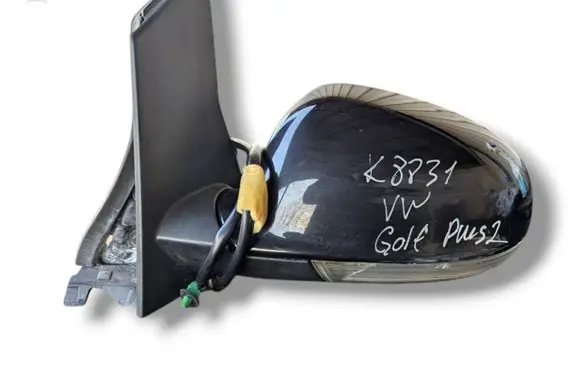 Volkswagen Golf Plus Front door electric wing mirror 5M2857507AS