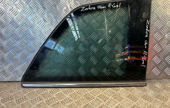 Opel Zafira B Rear side window DOT32M10AS3 E000190 43R00104