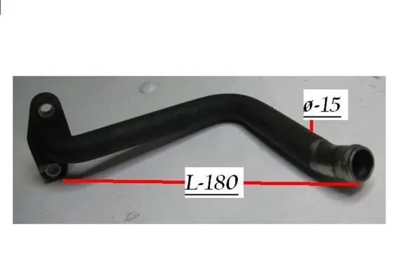 BMW 5 E34 Turbo turbocharger oiling pipe/hose 48521
