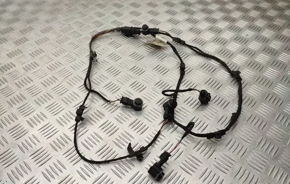 Volkswagen Touareg II Parking sensor (PDC) wiring loom 1S0919275 7P6971104AE