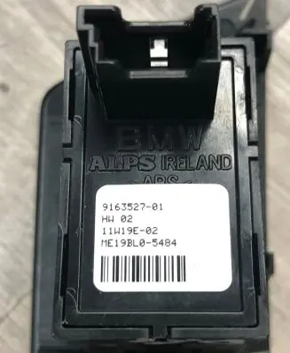 BMW 5 F10 F11 Electric window control switch 9163527
