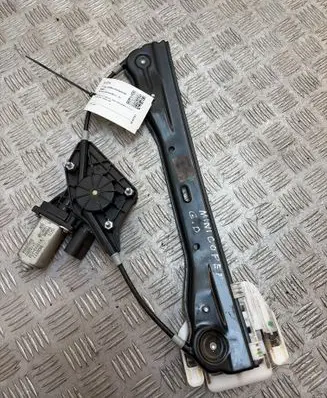 Mini Cooper Countryman R60 Rear door window regulator with motor 9800636 3N0661J 5YY0566