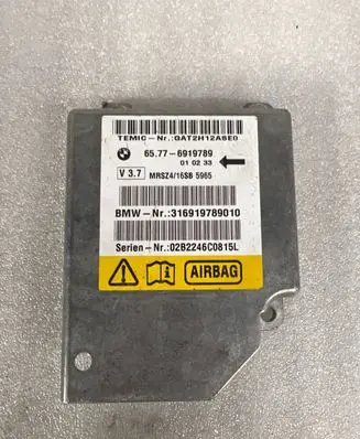 BMW 5 E39 Airbag control unit/module 6919789 316919789010 02B2246C0815L