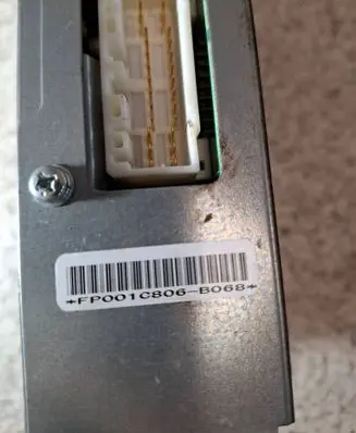 Honda Insight Other control units/modules FP001C806B068