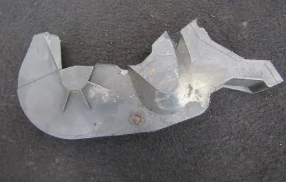 Renault Laguna I Timing belt guard (cover) 7700859837