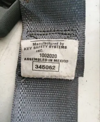 Jeep Grand Cherokee (WK) Rear seatbelt P1CL93BD5AB TVHT43456P0878