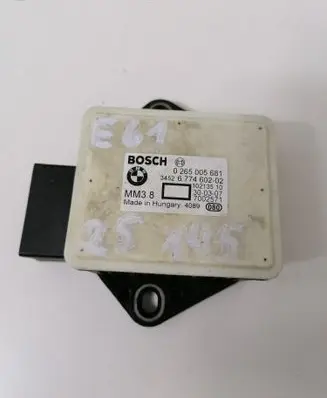 BMW 5 E60 E61 ESP acceleration yaw rate sensor 0265005681 6774602
